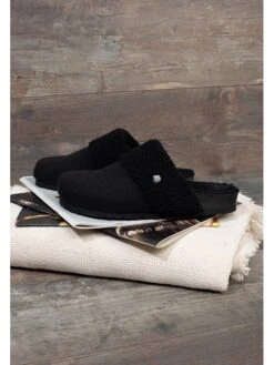 Pantoffels "Maik" Zwart -Gstar Kleding Winkel bayton pantoffels maik zwart 4