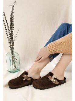 Pantoffels "Moke" Bruin -Gstar Kleding Winkel bayton pantoffels moke bruin 4