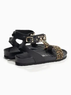 Sandalen "Khalo" Zwart -Gstar Kleding Winkel bayton sandalen khalo zwart 3