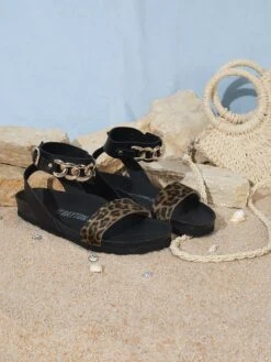 Sandalen "Khalo" Zwart -Gstar Kleding Winkel bayton sandalen khalo zwart 4
