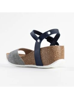 Sleehaksandalen "Maya" Donkerblauw -Gstar Kleding Winkel bayton sleehaksandalen maya donkerblauw 3