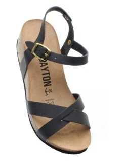 Sleehaksandalen "Venus" Zwart -Gstar Kleding Winkel bayton sleehaksandalen venus zwart 1