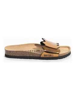 Slippers "Dali" Goudkleurig -Gstar Kleding Winkel bayton slippers dali goudkleurig 1