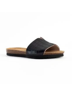 Slippers "Djilian" Zwart -Gstar Kleding Winkel bayton slippers djilian zwart 1