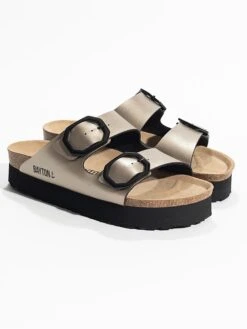 Slippers "Japet" Beige -Gstar Kleding Winkel bayton slippers japet beige 1