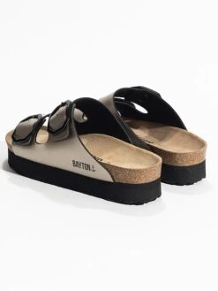 Slippers "Japet" Beige -Gstar Kleding Winkel bayton slippers japet beige 2