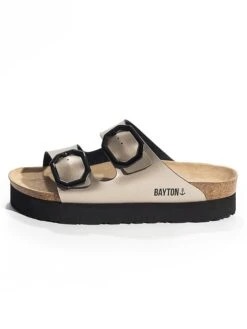 Slippers "Japet" Beige -Gstar Kleding Winkel bayton slippers japet beige 3