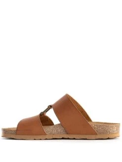 Slippers "Navia" Lichtbruin -Gstar Kleding Winkel bayton slippers navia lichtbruin 2