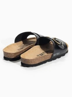 Slippers "Orense" Zwart -Gstar Kleding Winkel bayton slippers orense zwart 1