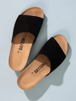 Slippers "Ventura" Zwart -Gstar Kleding Winkel bayton slippers ventura zwart 4