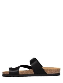 Teenslippers "Biscaye" Zwart -Gstar Kleding Winkel bayton teenslippers biscaye zwart 2