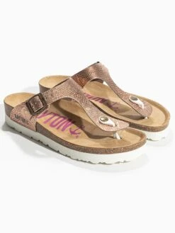 Teenslippers "Cairns" Lichtroze -Gstar Kleding Winkel bayton teenslippers cairns lichtroze 2