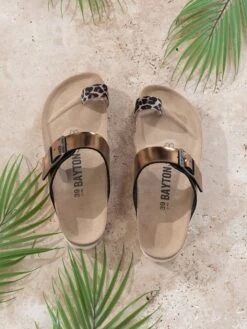 Teenslippers "Caliente" Bruin -Gstar Kleding Winkel bayton teenslippers caliente bruin 5