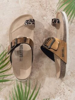 Teenslippers "Caliente" Bruin -Gstar Kleding Winkel bayton teenslippers caliente bruin 6