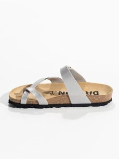 Teenslippers "Diane" Grijs -Gstar Kleding Winkel bayton teenslippers diane grijs 1