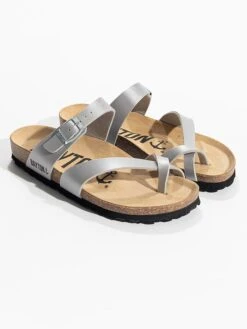 Teenslippers "Diane" Grijs -Gstar Kleding Winkel bayton teenslippers diane grijs 2