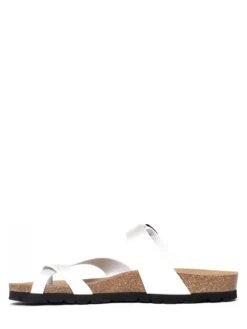 Teenslippers "Diane" Wit -Gstar Kleding Winkel bayton teenslippers diane wit 2