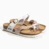 Teenslippers "Diane" Zilverkleurig/goudkleurig -Gstar Kleding Winkel bayton teenslippers diane zilverkleurig goudkleurig