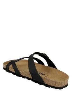 Teenslippers "Diane" Zwart -Gstar Kleding Winkel bayton teenslippers diane zwart 3