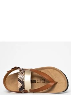 Teenslippers "Lajas" Lichtbruin -Gstar Kleding Winkel bayton teenslippers lajas lichtbruin 3