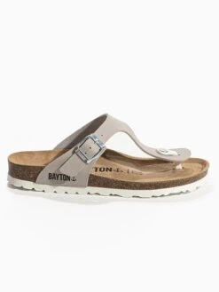 Teenslippers "Melia" Grijs -Gstar Kleding Winkel bayton teenslippers melia grijs 1