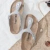 Teenslippers "Melia" Grijs -Gstar Kleding Winkel bayton teenslippers melia grijs