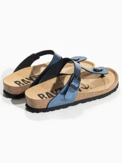 Teenslippers "Mercure" Blauw -Gstar Kleding Winkel bayton teenslippers mercure blauw 3