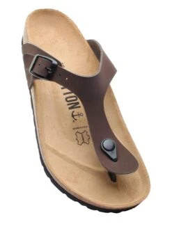 Teenslippers "Mercure" Bruin -Gstar Kleding Winkel bayton teenslippers mercure bruin 1