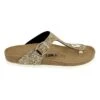 Teenslippers "Mercure" Goudkleurig