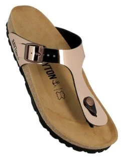 Teenslippers "Mercure" Koperkleurig -Gstar Kleding Winkel bayton teenslippers mercure koperkleurig 1