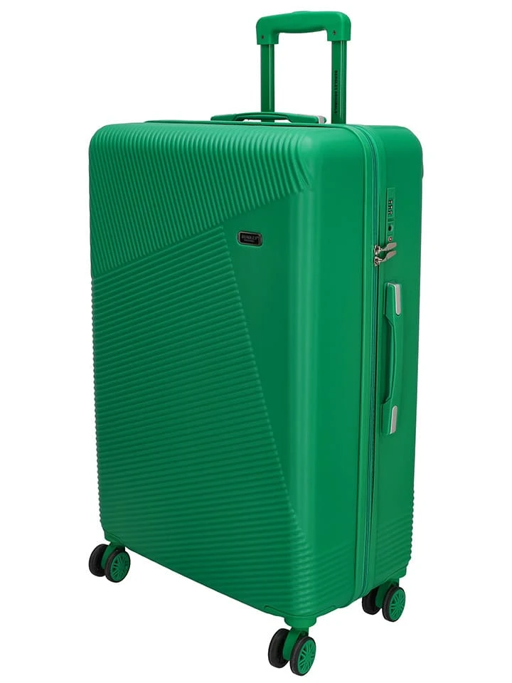 3-delige Hardcase-trolleyset "Beagles" Groen 7 3-delige Hardcase-trolleyset "Beagles" Groen - Afbeelding 5