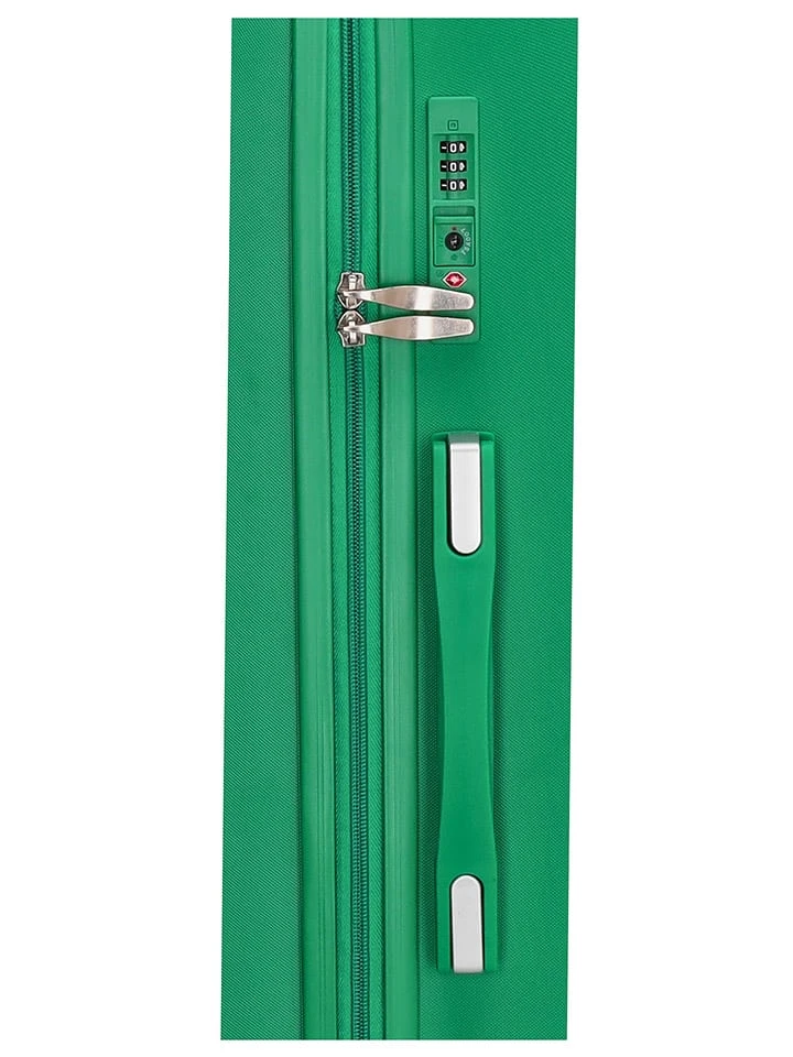 3-delige Hardcase-trolleyset "Beagles" Groen 10 3-delige Hardcase-trolleyset "Beagles" Groen - Afbeelding 8