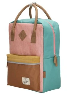 Rugzak "Multi" Turquoise/lichtroze/bruin - (B)27,5 X (H)38 X (D)14 Cm -Gstar Kleding Winkel beagles rugzak multi turquoise lichtroze bruin b 27 5 x h 38 x d 14 cm 1