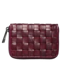 Becksöndergaard Leren Portemonnee Bordeaux - (B)10,5 X (H)7,5 Cm