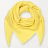 Becksöndergaard Wollen Sjaal Geel - (L)140 X (B)140 Cm -Gstar Kleding Winkel becksondergaard wollen sjaal geel l 140 x b 140 cm