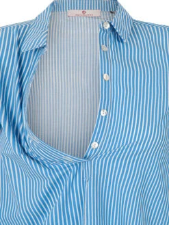 Voedingsblouse Blauw/wit -Gstar Kleding Winkel bellybutton voedingsblouse blauw wit 3