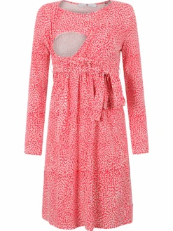 Voedingsjurk Rood/wit -Gstar Kleding Winkel bellybutton voedingsjurk rood wit 2