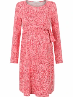 Voedingsjurk Rood/wit