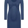 Zwangerschapsjurk "Milli" Blauw -Gstar Kleding Winkel bellybutton zwangerschapsjurk milli blauw
