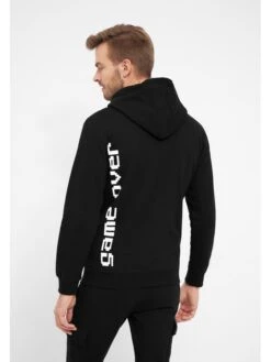 Bench Sweatvest "Lucker" Zwart -Gstar Kleding Winkel bench sweatvest lucker zwart 2