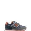 Benetton Sneakers Grijs/donkerblauw/oranje