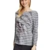 Betty Barclay Longsleeve Grijs/zwart -Gstar Kleding Winkel betty barclay longsleeve grijs zwart
