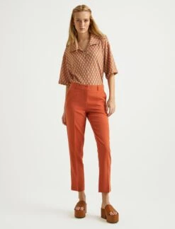 Broek Roodbruin -Gstar Kleding Winkel bgn broek roodbruin 3