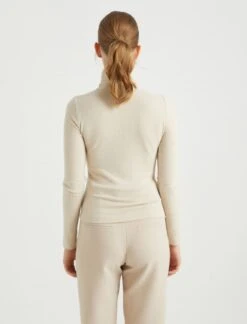 Longsleeve Zandkleurig -Gstar Kleding Winkel bgn longsleeve zandkleurig 1