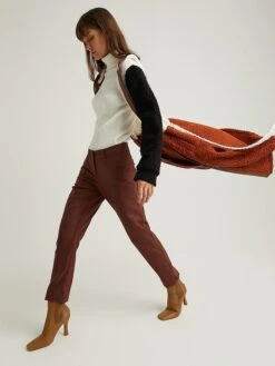 Mantel Wit/zwart/bruin -Gstar Kleding Winkel bgn mantel wit zwart bruin 2