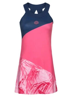 BIDI BADU Functionele Jurk "Kali" Roze/donkerblauw