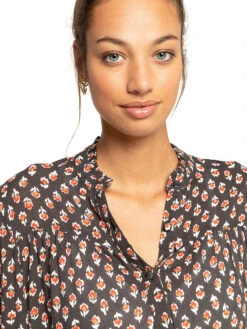 Billabong Blouse "By Night" Meerkleurig/zwart -Gstar Kleding Winkel billabong blouse by night meerkleurig zwart 2