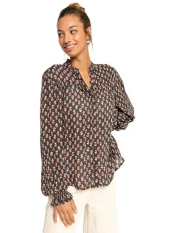 Billabong Blouse "By Night" Meerkleurig/zwart