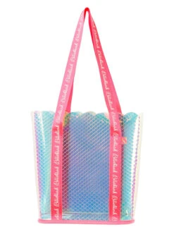 Billieblush Strandtas Meerkleurig/blauw - (B)25 X (H)30 X (D)11 Cm