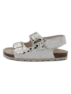 Sandalen Wit/goudkleurig